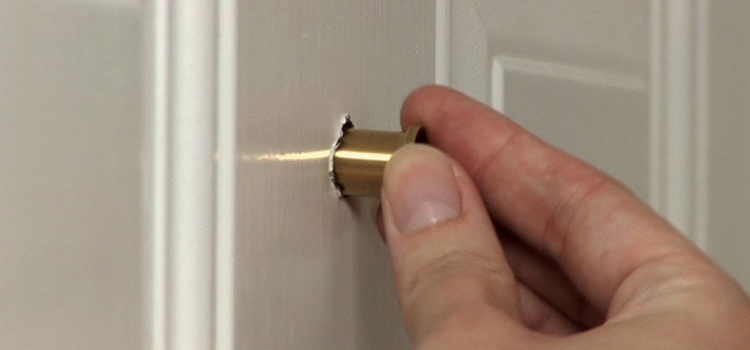 peephole door repair in Coral Springs